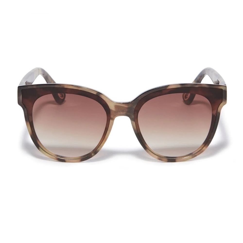 Lele Sadoughi Tortoise Brooklyn Sunglasses